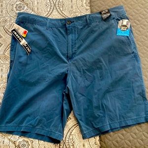 Mens 36”, ocean blue, Valor Collective shorts, new with tags